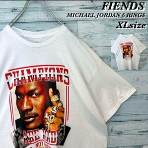 〈激レア〉FIENDS マイケル・ジョーダン 6RING Tシャツ XL ストリート ビッグサイズ XL ルーズ