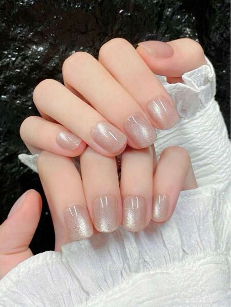 ネイルチップ Sサイズ シンプル オフィスネイル チップ モテネイル 付け爪 上品