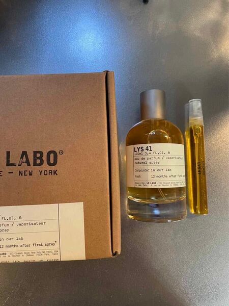 新品 国内正規品 お試し香水 10ml ルラボ リス 41 LELABO LYS 41 ルラボ 香水 LELABO香水