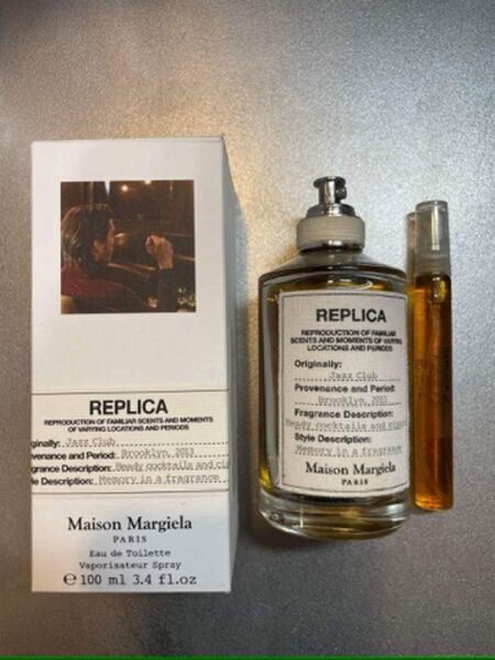 メゾンマルジェラ レプリカ ジャズクラブ オーデトワレ 10ml レプリカ 香水 REPLICA 香水
