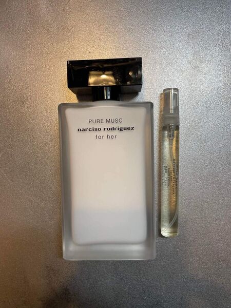 新品 お試し 香水 PURE MUSC ナルシソロドリゲス フォーハー ピュアムスク オードパルファム 10ml