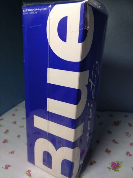 Blue&society フレグランスシャンプー ディープリペア ポンプ 325ml×1個