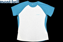 S-8735★送料無料★mont・bell モンベル 1104563★正規品 速乾 ウィックロン ラグラン 薄地 半袖Ｔシャツ Ｌ_画像1