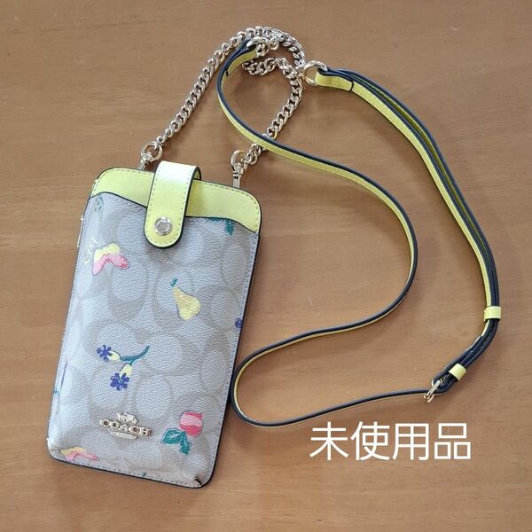 COACH コーチ スマホショルダー