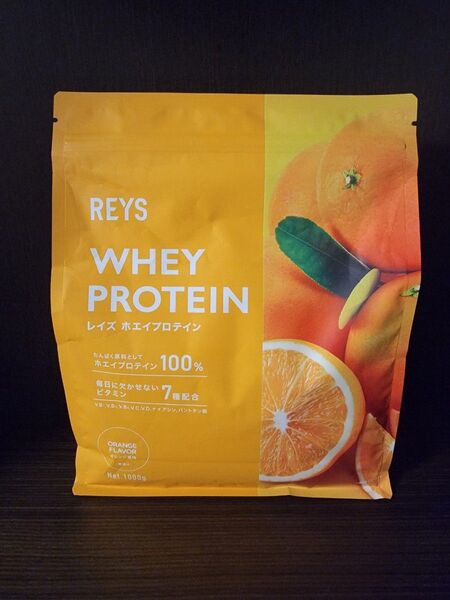 REYS ホエイプロテイン オレンジ風味 1000g