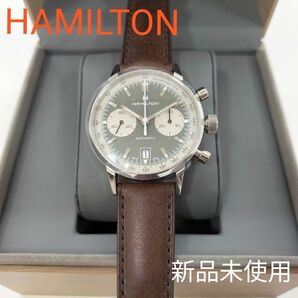 【新品未使用18】ハミルトン アメリカンクラシック イントラマティックオートクロノ メンズウォッチ H38416560