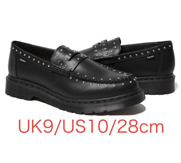Supreme × Dr.Martens Studded Penton Loafer "Black"
