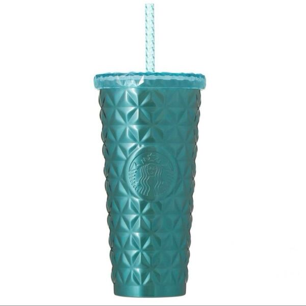 スターバックス ステンレスコールドカップタンブラーターコイズ591ml