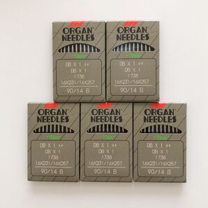 【DB×1】14番 ミシン針 10本入 5パック オルガン 工業用 職業用