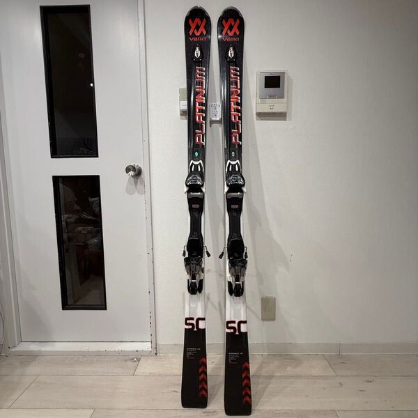 Volkl フォルクル Platinum SC 165cm スキー板 バインディング付き
