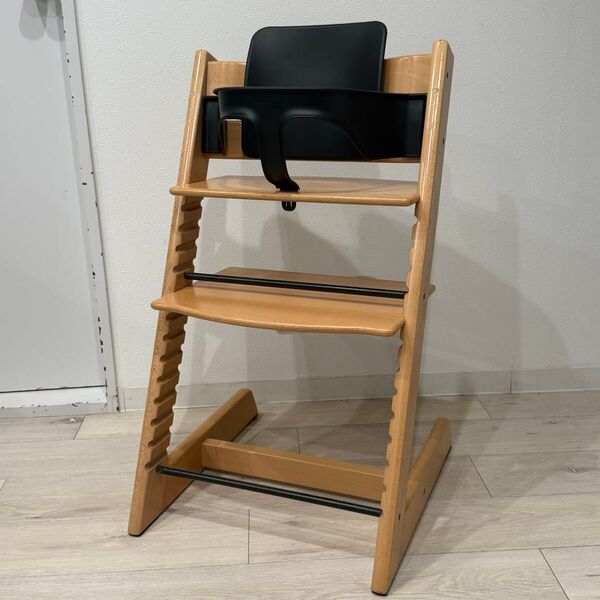 【STOKKE】 ストッケ ブラウン ナチュラル 6 トリップトラップ ベビーセット