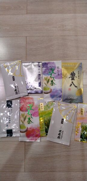 高級国産茶葉八女知覧辻利煎茶深蒸し茶詰合せ440グラム