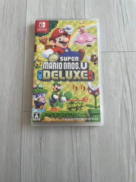 24時間以内に発送 NewスーパーマリオブラザーズUデラックス マリオブラザーズ Switch スイッチ ソフト カセット