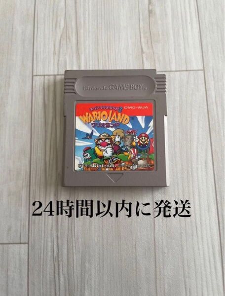 24時間以内に発送 スーパーマリオランド3ワリオランド ゲームボーイ GB ソフト カセット