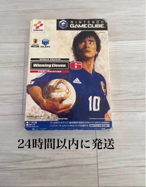 24時間以内に発送 ウイニングイレブン 6 ウイイレ ゲームキューブ GC ゲームソフト カセット
