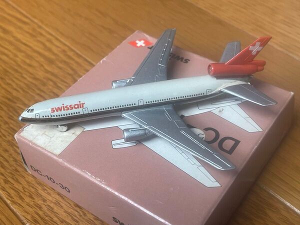 スイス航空 DC-10-30 1/600 ダイキャストモデル