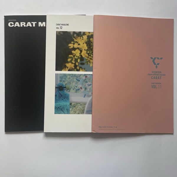 SEVENTEEN 会報誌 CARAT MAGAZINE Vol.11 Vol.12 Vol.13 3冊セット