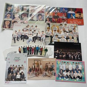 SEVENTEEN SVT セブチ ポストカード ミニポスター ステッカー 9枚セット