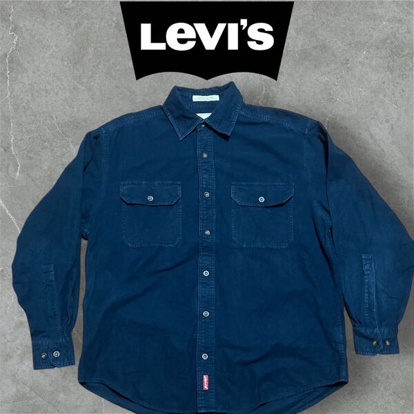 リーバイス Levi's 長袖 シャモアクロスシャツ シャツ ワーク アメカジ