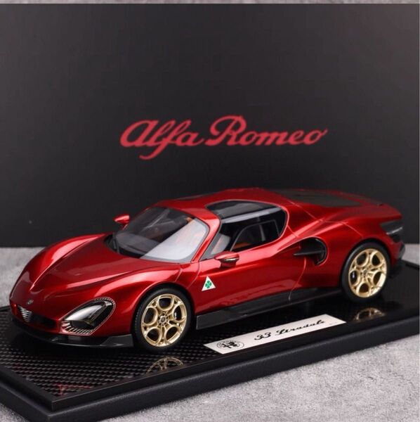 新品 完売品 希少 BBR 1/18 アルファ ロメオ 33 ストラダーレ Stradale ミニカー 限定33台