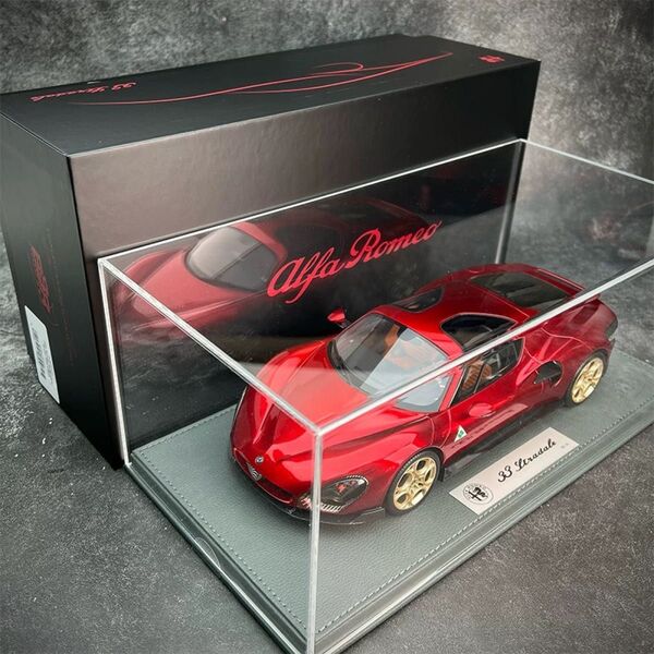 新品 希少 BBR 1/18 アルファ ロメオ 33 ストラダーレ Stradale ミニカー