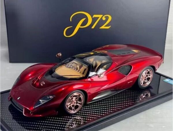 新品 peako ピーコ 1/18 デ・トマソ P72 2025 特別版 限定品 ミニカー