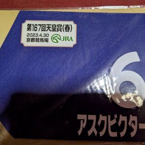 【非売品天皇賞春限定販売ミニゼッケン】アスクビクターモア