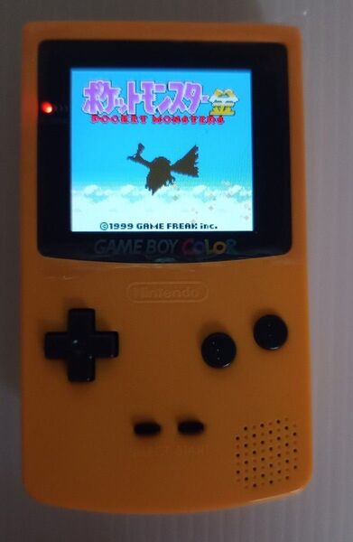 ゲームボーイカラー2.6インチ ips液晶スピーカー交換音声アンプ取り付け済み