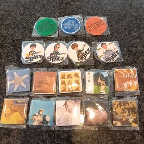 未開封品 スピッツ Spitz 30/50 3050 ガチャガチャ 缶バッジ