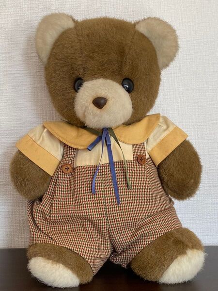40cm サンアロー くまのマック ぬいぐるみ 着せ替え クマ くま 当時物 アンティーク レトロ 人形 テディベア