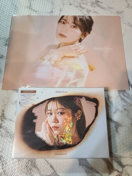 櫻坂46 Addiction 初回生産限定盤Type-A クリアファイル付き 守屋麗奈