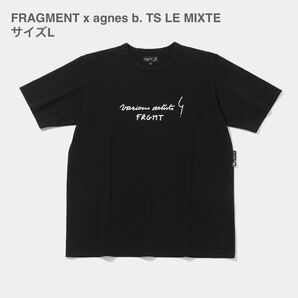 新品 agnes b. TS LE MIXTE / サイズL / BLACK / V.A. FRAGMENT 藤原ヒロシ HF