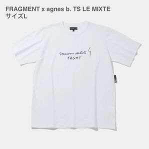 FRAGMENT × agnes b. TS LE MIXTE / サイズL / WHITE / V.A.藤原ヒロシ HF