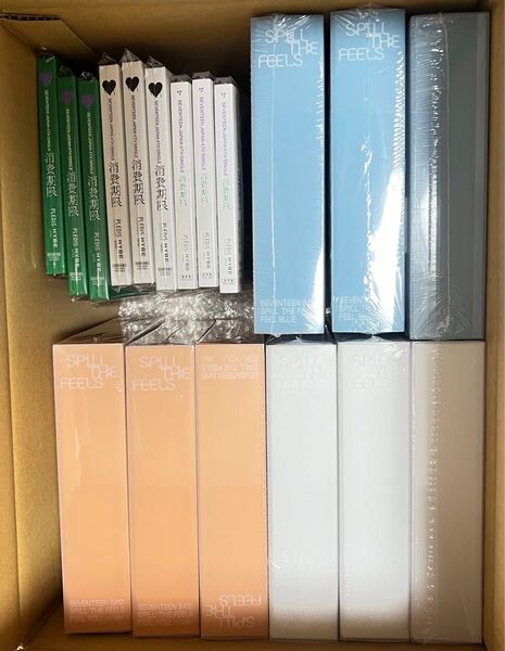 新品未開封 SEVENTEEN SPILL THE FEELS 消費期限
