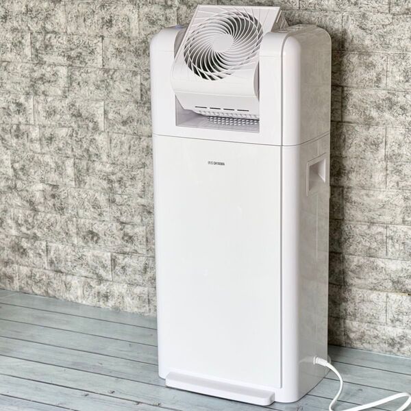訳あり!アイリスオーヤマ サーキュレーター衣類乾燥除湿機 IJDC-K80
