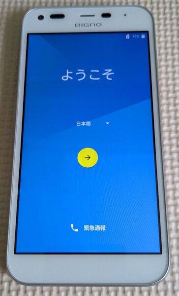 ☆京セラ☆DIGNO F 503KC☆androidスマホ☆Android 6☆美品☆