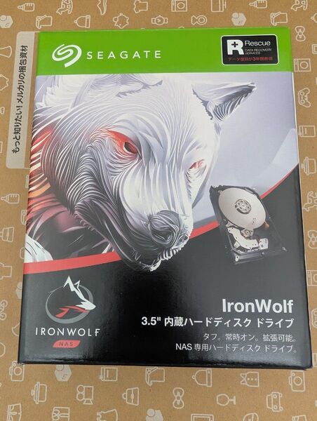 【開封済み未使用】Seagate IronWolf 3.5 4TB HDD 6Gb/s NAS ST4000VN006