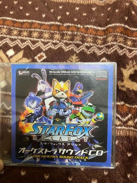 スターフォックス アサルト オーケストラサントラCD 非売品CD 任天堂DREAM サウンドトラック