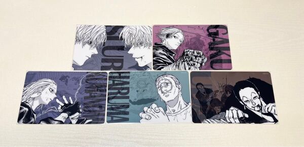 SAKAMOTO DAYS 韓国版17巻特典アイキャッチPPクリアカード5枚セットスラー、楽、熊埜卸、ハルマ、宇田