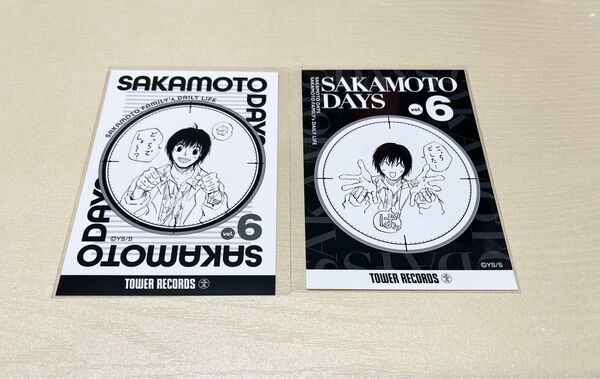 SAKAMOTO DAYS タワーレコードコラボ ブロマイドコレクション南雲6巻表裏