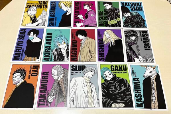 SAKAMOTO DAYS ターゲットブロマイド15点セット