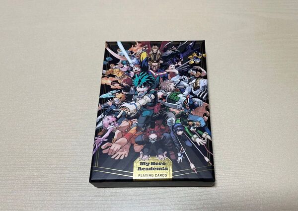 僕のヒーローアカデミア ヒロアカ展箔押しトランプBOX