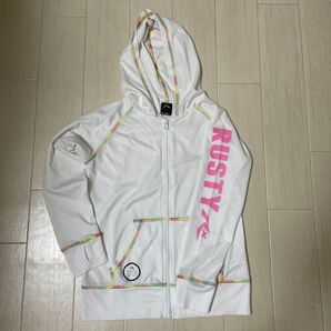 RUSTY ジップアップパーカー ラッシュガード