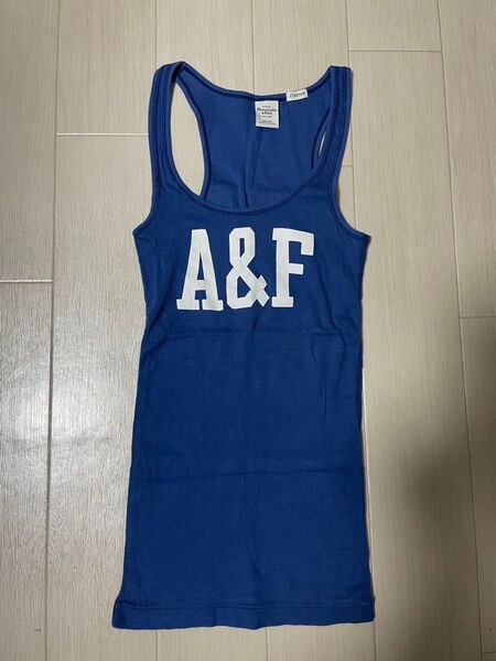 Abercrombie&Fitch タンクトップ ブルー レディース