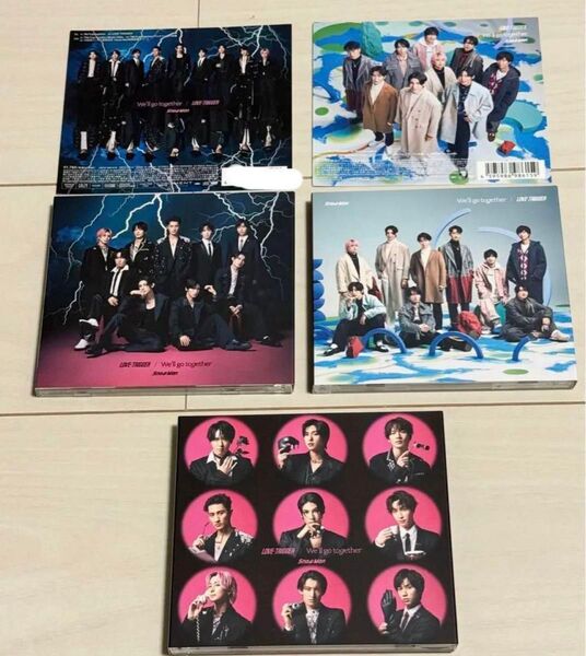SnowMan LOVE TRIGGER/We'll go together CD DVD まとめ売り
