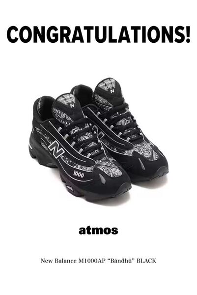 28.5cm New Balance M1000AP "bdhn/Black Paisley ニューバランス