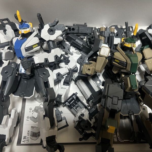 境界戦機 ジョイントフレーム×3 メイレスビャクチ&メイレスビャクチ FGEカラー プレミアムバンダイ限定品。