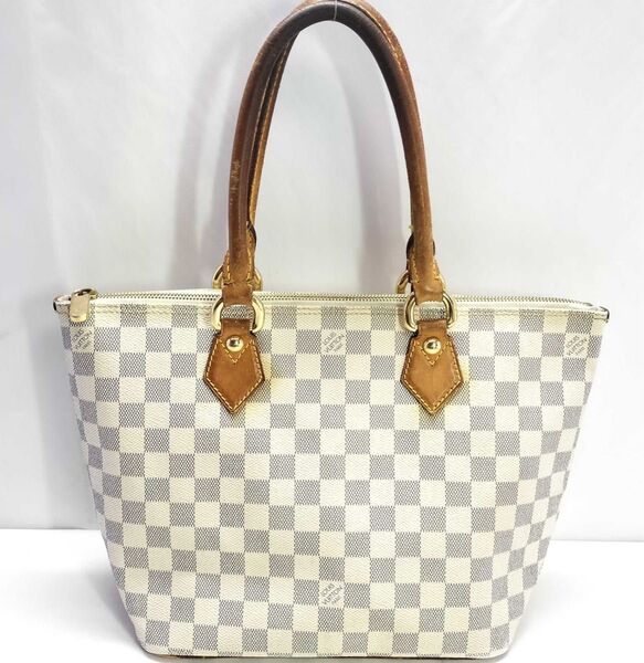 【ルイヴィトン】サレヤ PM トートバッグ N51186 ダミエ・アズール LOUIS VUITTON