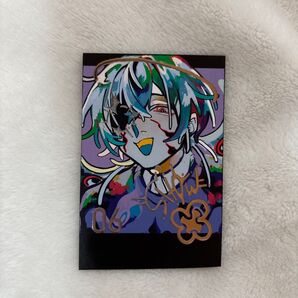 【非公式】 にじそうさく 星導ショウ 箔押しチェキ風カード