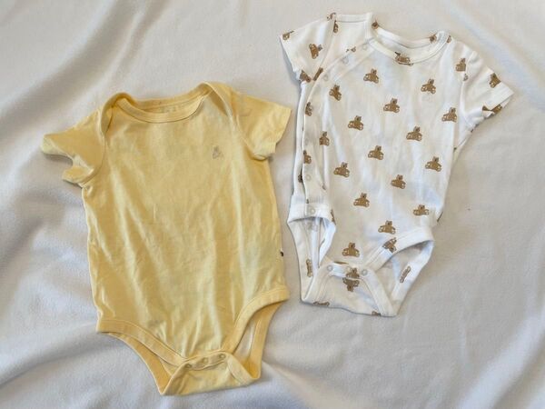 GAP ロンパース ボディスーツ 6-12m 2枚セット